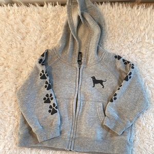 Toddler Black Dog Sweatshirt
